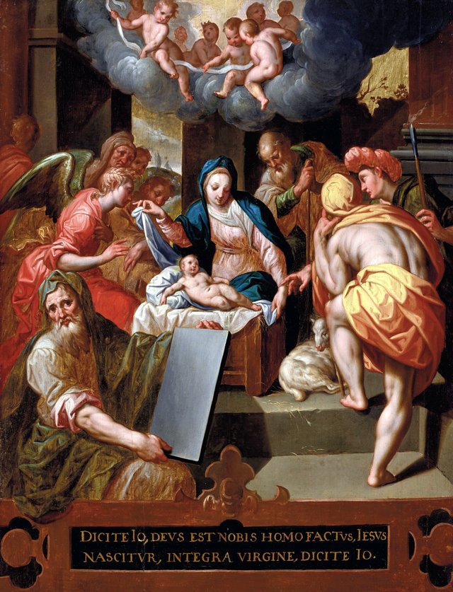 The Adoration of the Shepherds by Jacob Adriaensz Backer