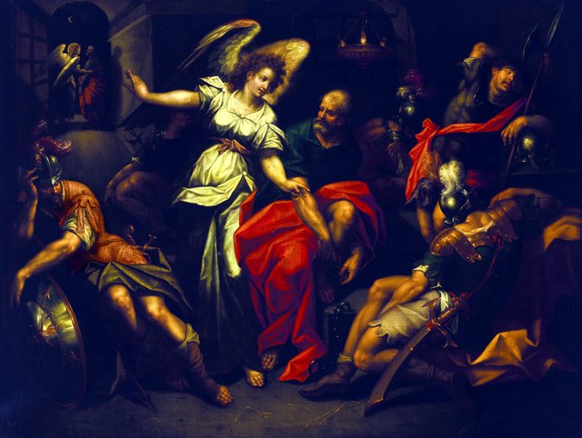 The Liberation of Saint Peter by Jacob Adriaensz Backer