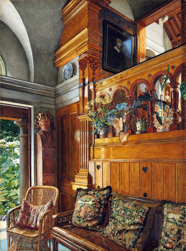 The Garden Studio by Anna Alma-Tadema