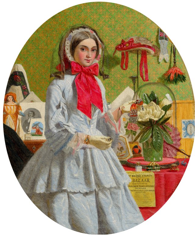 Study for 'For Sale' by James Collinson