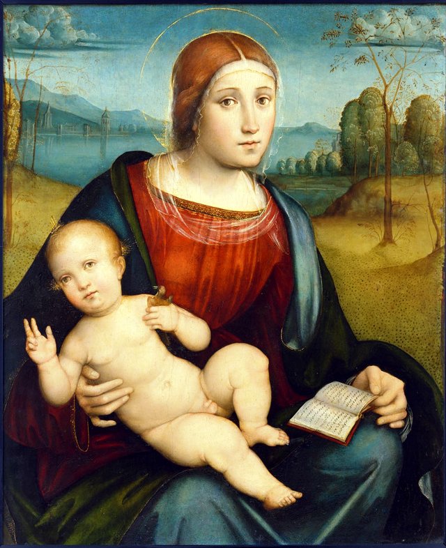 Madonna and Child by Francesco Francia