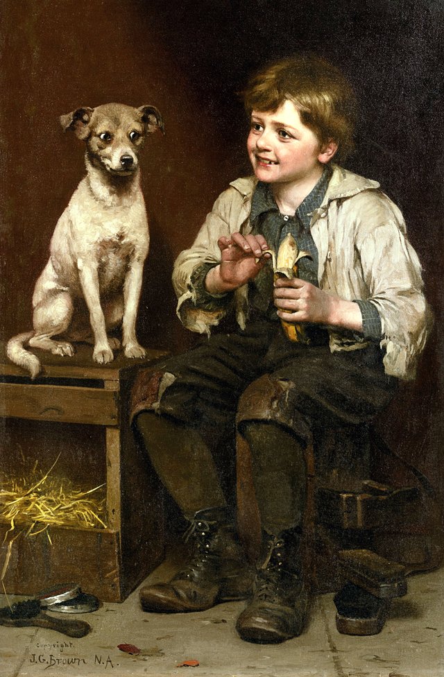 Waiting for a Bite by John George Brown