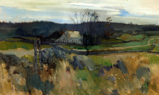 Middlebrook Farm by John Henry Twachtman