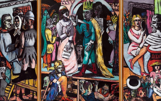 Actors by Max Beckmann