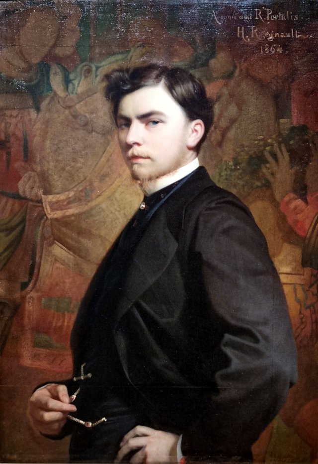 Portrait de Roger Portalis by Henri Regnault