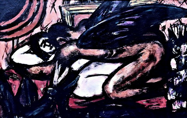 Vampire by Max Beckmann