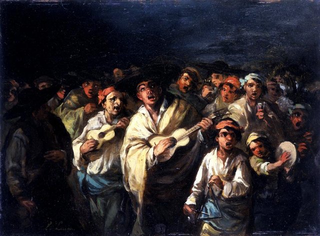 Carnival Scene by Lucas Velázquez