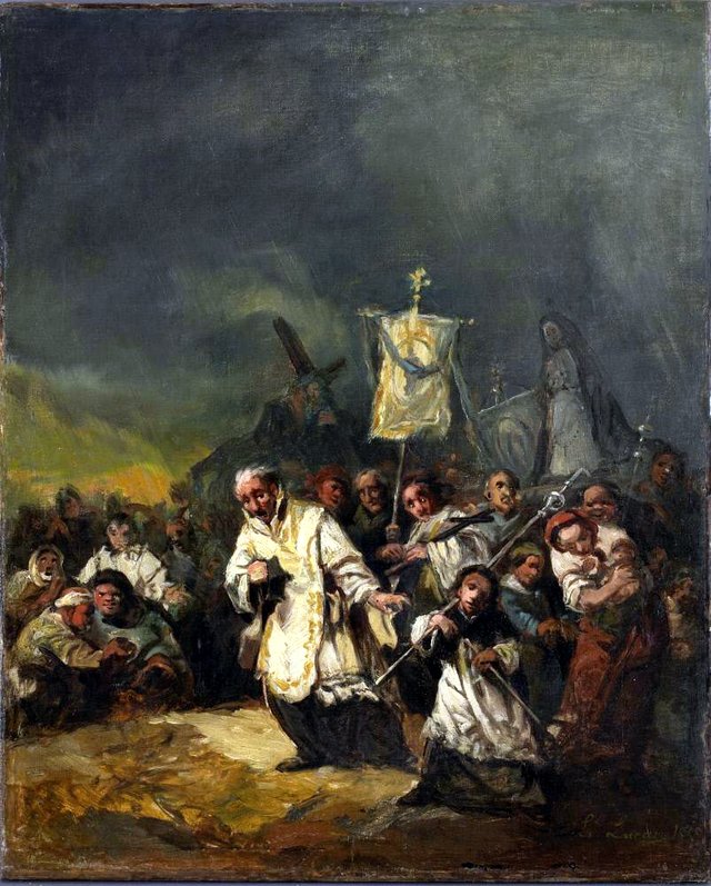 A Procession by Lucas Velázquez
