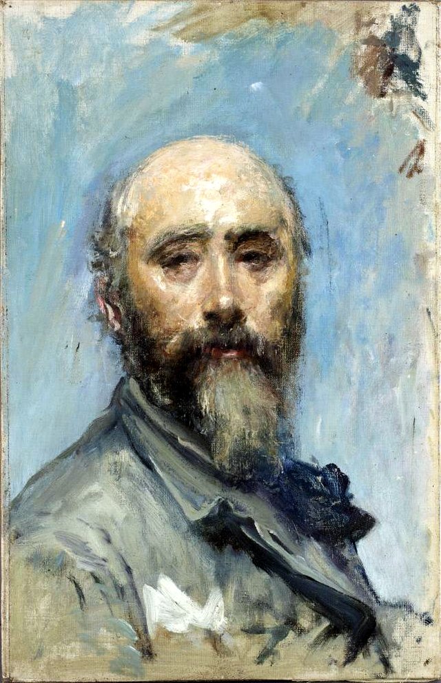 Portrait of the Artist by Ignacio Pinazo Camarlench