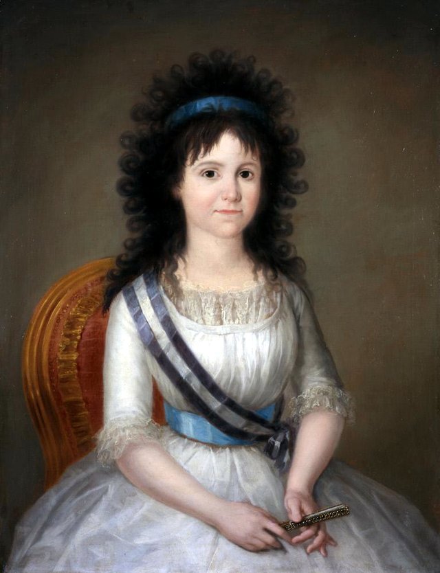 A Spanish Princess (doña María Luisa Josefina Antonieta) by Agustín Esteve