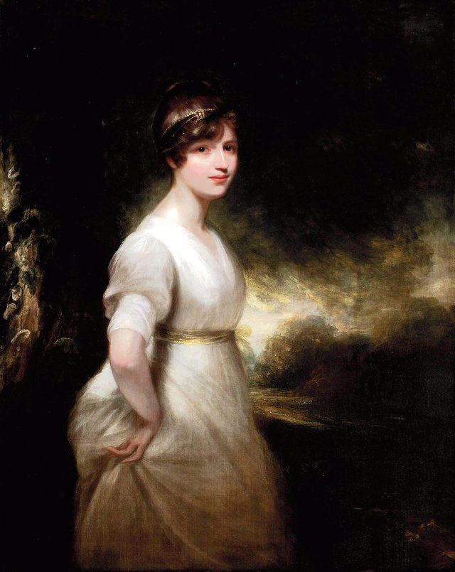 Portrait of The Hon. Elizabeth Charlotte Eden, Lady Godolphin by William Beechey