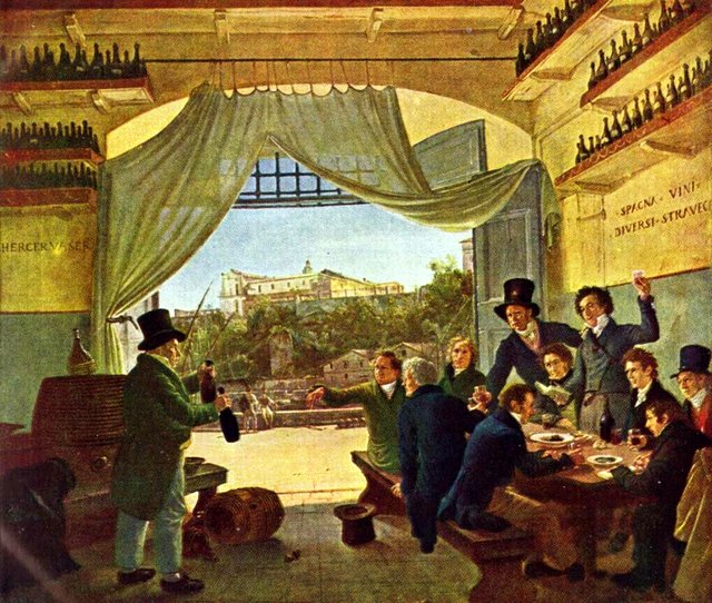 Wirtshausszene by Peter von Cornelius