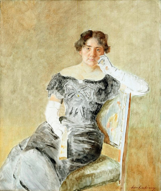 Portrait of Juliette Kaufmann by Isidor Kaufmann
