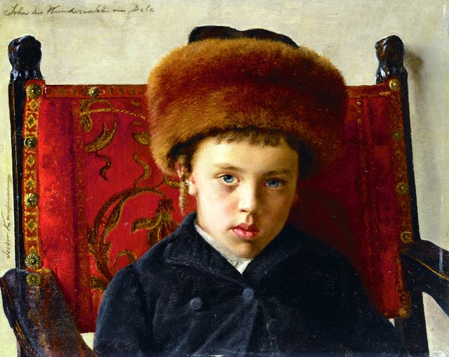 The Son of the Miracle-Working Rabbi of Belz by Isidor Kaufmann