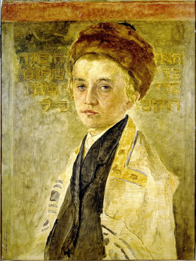 Portrait of a Jewish Boy by Isidor Kaufmann