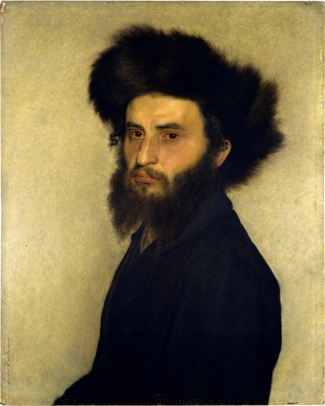 Portrait of a Young Jewish Man by Isidor Kaufmann
