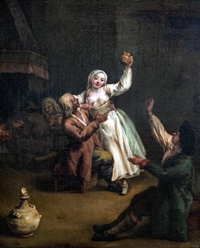 The happy couple by Pietro Longhi