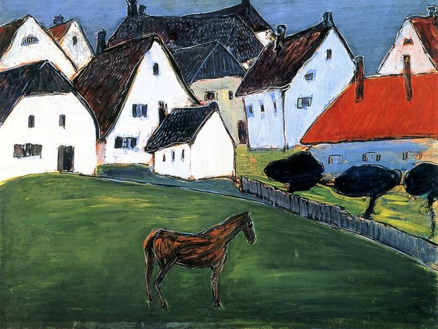Pferdchen (Werefkin) by Marianne von Werefkin
