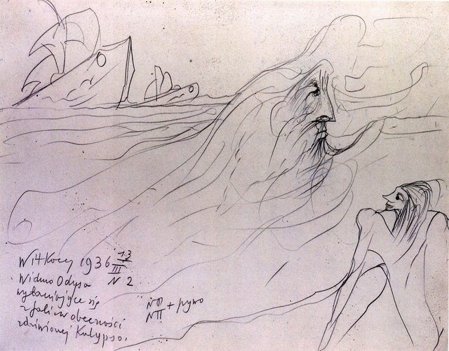 The Specter of Odysseus ... by Stanisław Ignacy Witkiewicz