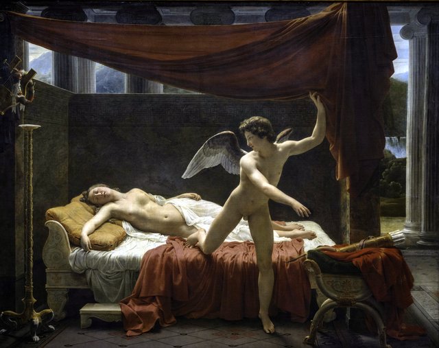 Amor and Psyche by François-Édouard Picot