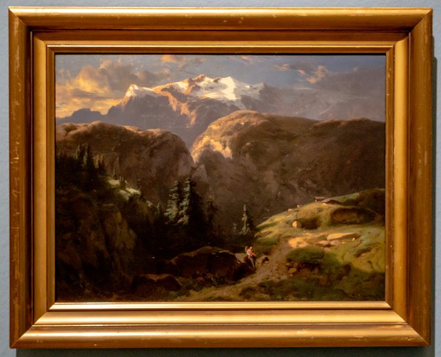 The Weatherhorn by Alexandre Calame