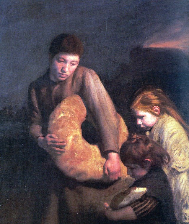 The Bread by Émile Friant
