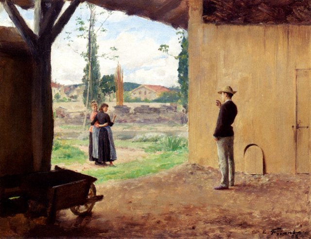 Spring by Émile Friant