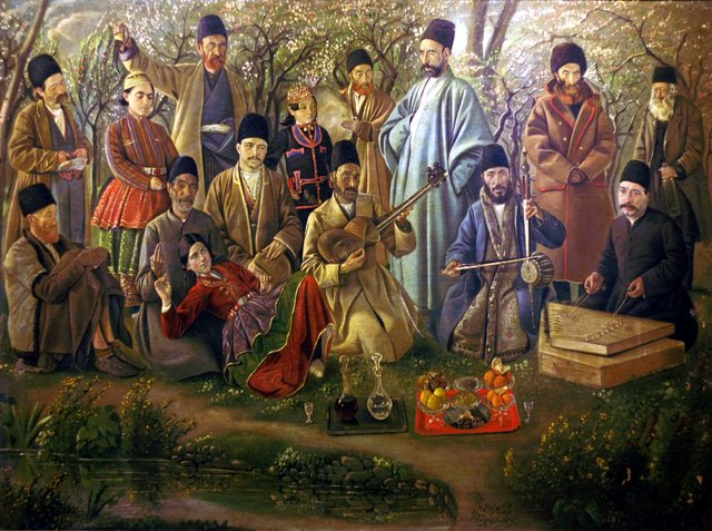 Iranian Music Group by Kamal-ol-molk