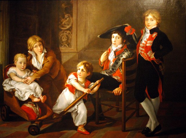 Les Enfants du Comte Casa Florez by Vicente López Portaña