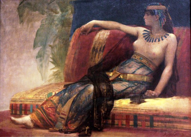 Cléopâtre (étude) by Alexandre Cabanel