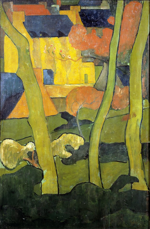 Decorative Landscape I by Jan Verkade