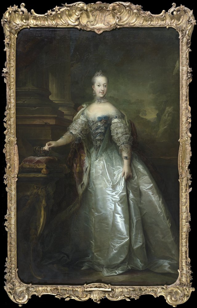 Juliane Marie, Queen of Denmark by Carl Gustaf Pilo