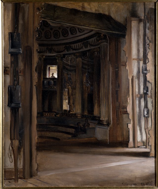 The Theatre at Gripsholm by Gustaf Cederström