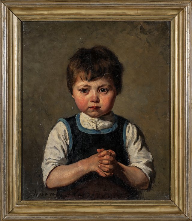 Portrait of a Boy by Jenny Nyström
