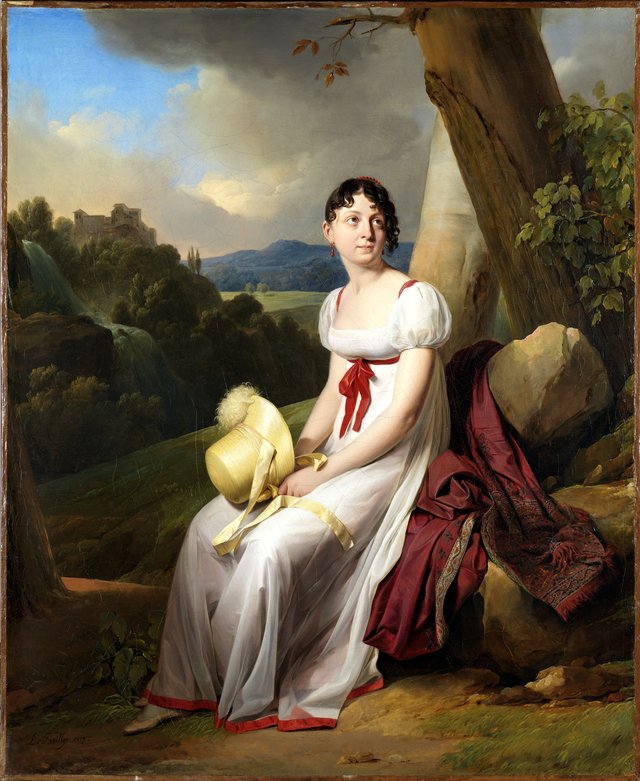 Madame Saint-Ange Chevrier by Louis-Léopold Boilly