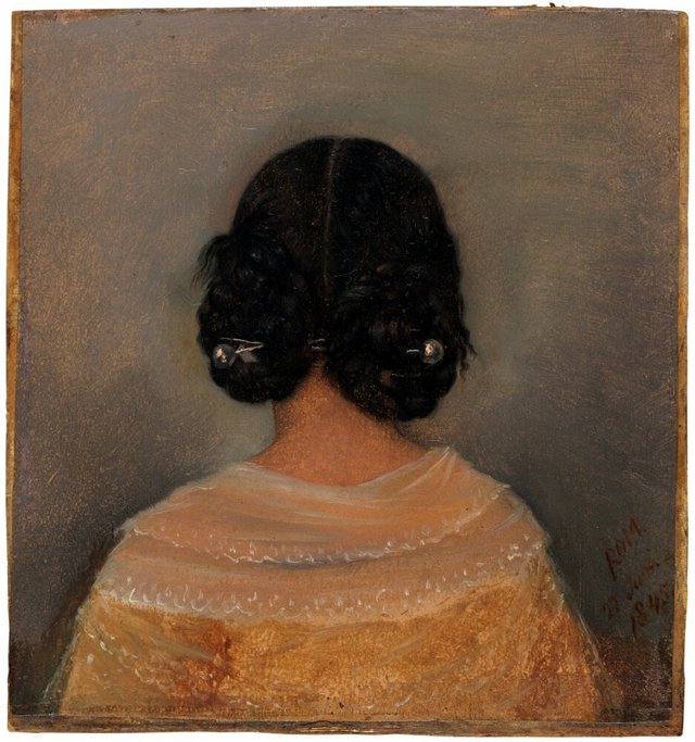 Study of a Woman from Behind by Albert Küchler