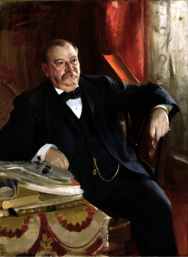 Grover Cleveland by Anders Zorn