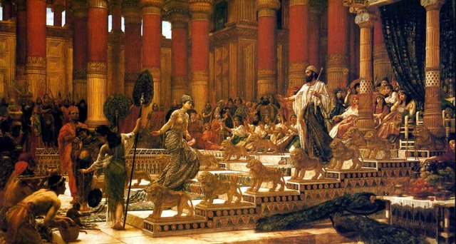 The Visit of the Queen of Sheba to King Solomon by Edward Poynter