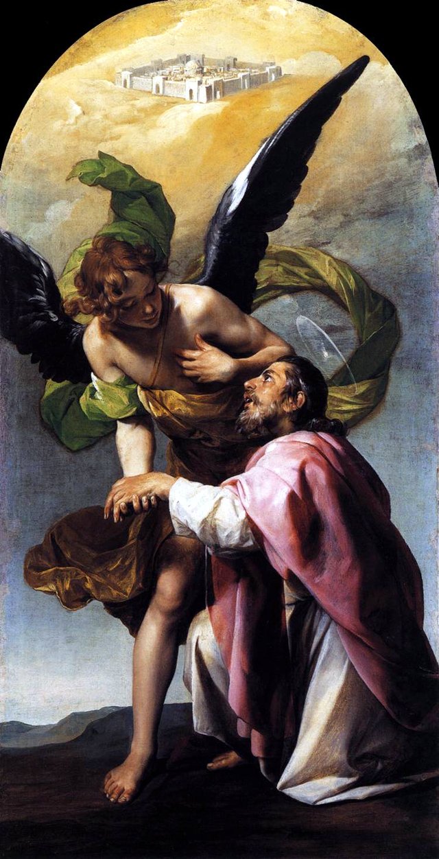Saint John the Evangelist's Vision of Jerusalem by Alonso Cano