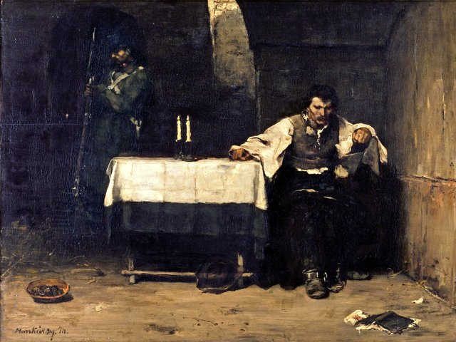 The Condemned by Mihály Munkácsy