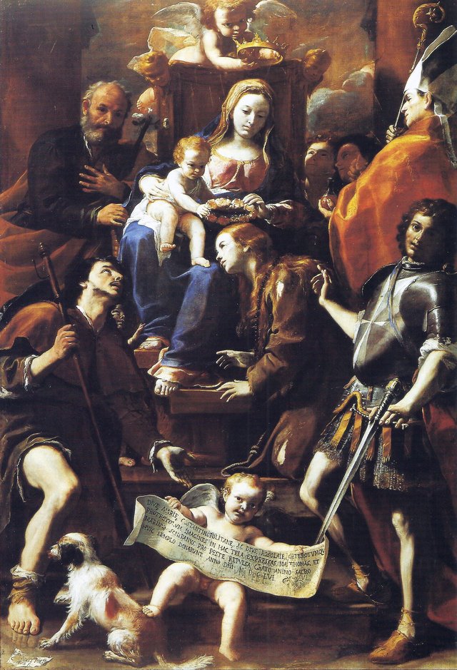 The Madonna of Constantinople by Mattia Preti