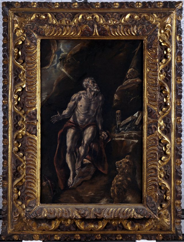 The Penitent Saint Jerome by Luis Tristán