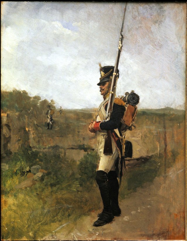 The Sentry (La Vedette) by Jean-Louis-Ernest Meissonier