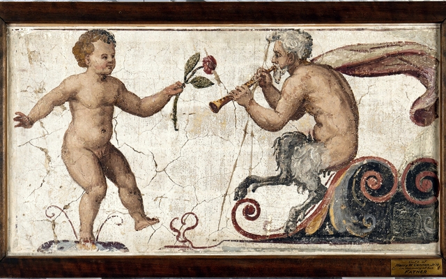 Satyr and Boy by Giulio Romano