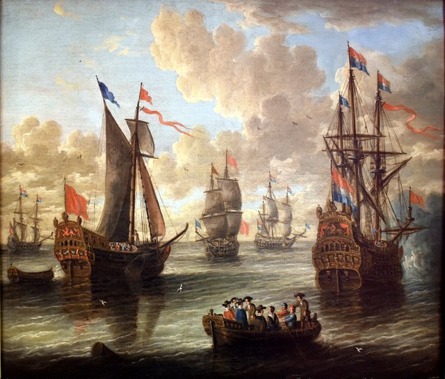 Tableau de Marine by Abraham Storck