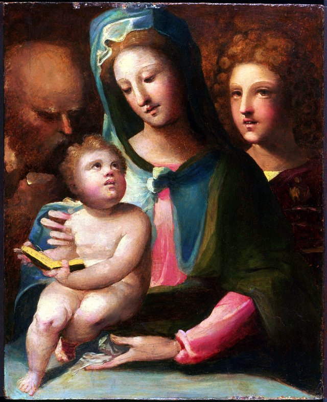 Holy Family by Domenico Beccafumi