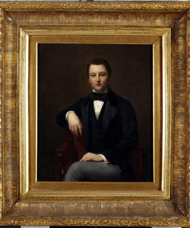 Portrait of Eduard van der Oudermeulen by Cornelis Kruseman