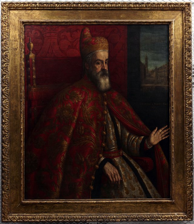 Doge Marino Grimani by Leandro Bassano