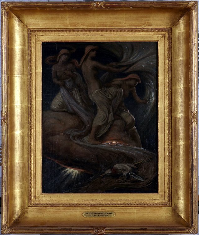 The Fates Gathering in the Stars by Elihu Vedder