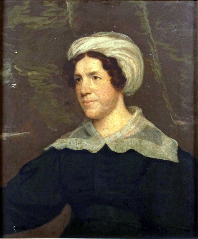Portrait of Elizabeth Jarvis (the artist's sister) by John Wesley Jarvis